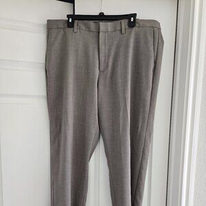 PERRY ELLIS Men's Gray Dress Pants